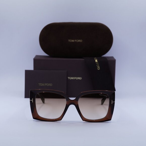 Tom Ford Jacquetta FT0921 48G Square Sunglasses - Brown - Picture 4 of 9